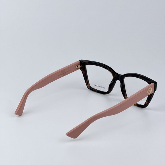 Gucci Women Havana Pink Cat Eye BRAND NEW Eyeglasses GG1715O 005 - Picture 6 of 9
